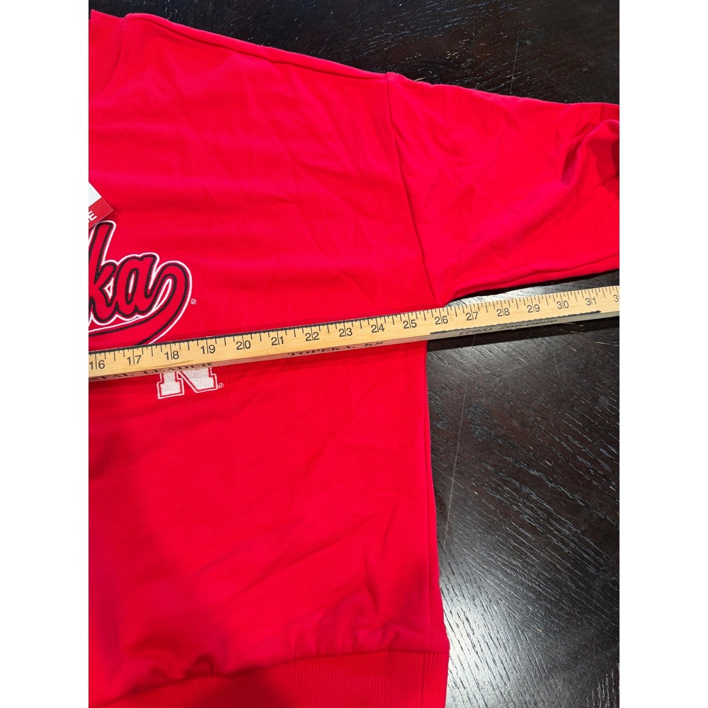 Liv Casual Nebraska Cornhuskers NCAA Red Pullover Sweatshirt Womens XL 680023 - Picture 5 of 8
